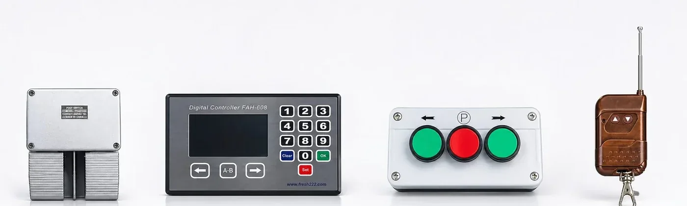guardarropa manual o automático: Opciones de control para guardarropa automático